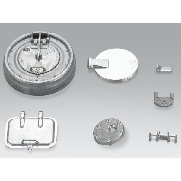 Set de trappes métal Tiger I 1/16 - 1383818015