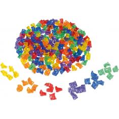 Clear gems 180 pcs