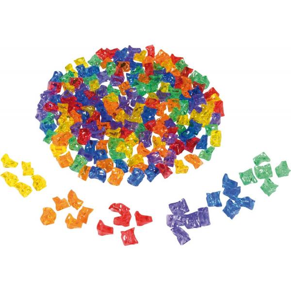 Piedras transparentes, juego de 180 piezas - Eduplay-120698