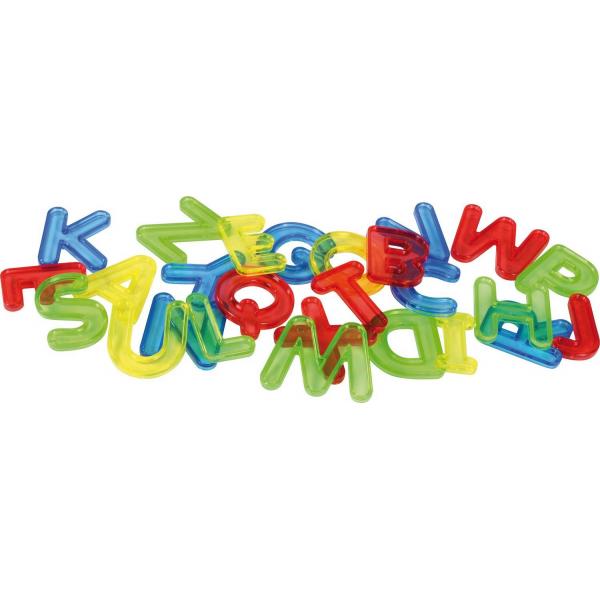 Letras transparentes, juego de 26 piezas - Eduplay-120699