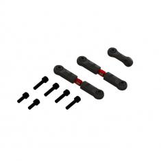 Jeu de biellettes de direction réglables en aluminium B (2) : GROM