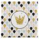 Miniature Paper napkins x 20 - Glitter