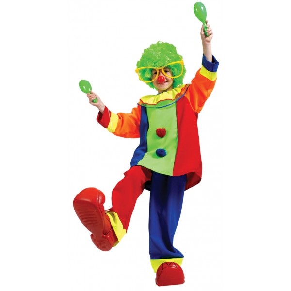 Deguisement Carnaval : Costume Bozo Le Clown - parent-12618