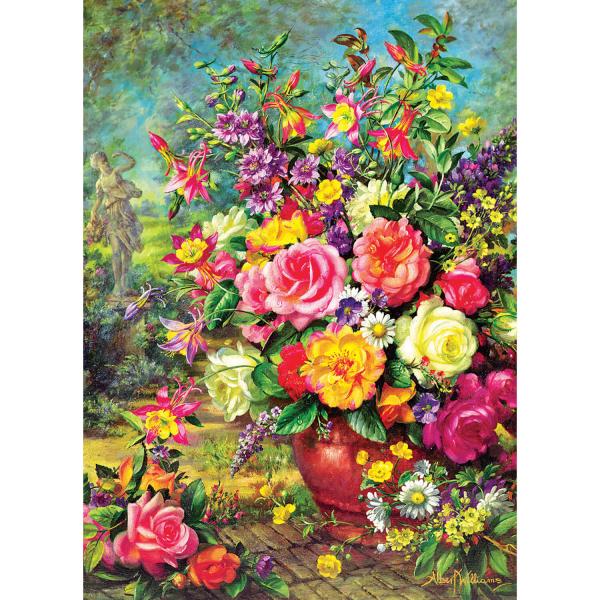 Puzzle de 1000 piezas: ramo de flores - EuroG-6000-5883