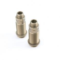 Rear Shock Body Set, Hard Anodized (2): 5TT