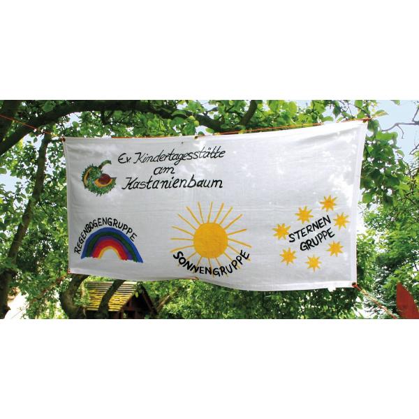 Bandera de algodón 130 x 62 cm - Eduplay-230030