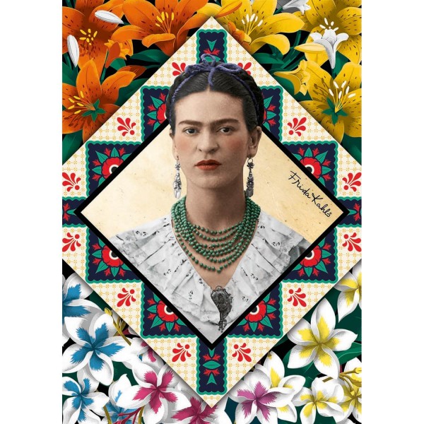 Puzzle 500 pièces : Frida Kahlo - Educa-18483