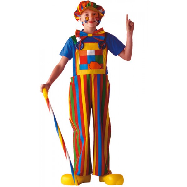 Deguisement Carnaval : Costume Clown Polop - parent-3316