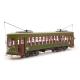 Miniature Maquette de tramway en bois : Tramway de la Nouvelle-Orléans, nommé Désir