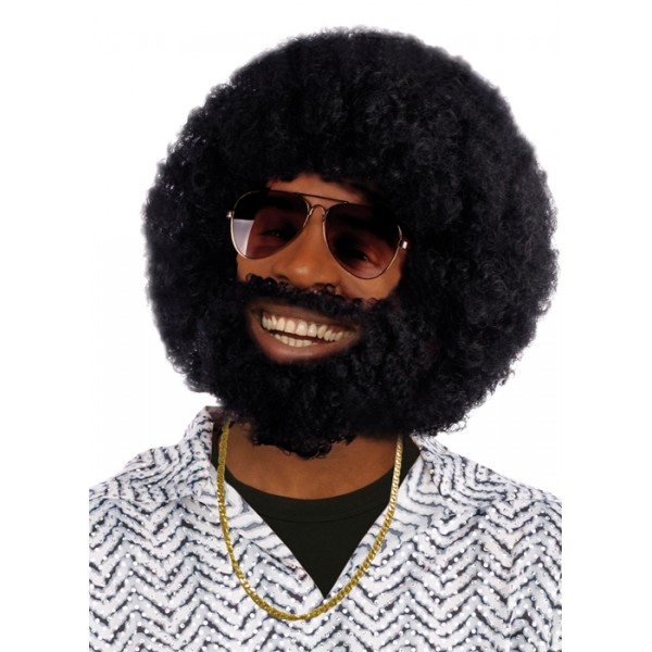 Perruque et Barbe Mambo - 86311