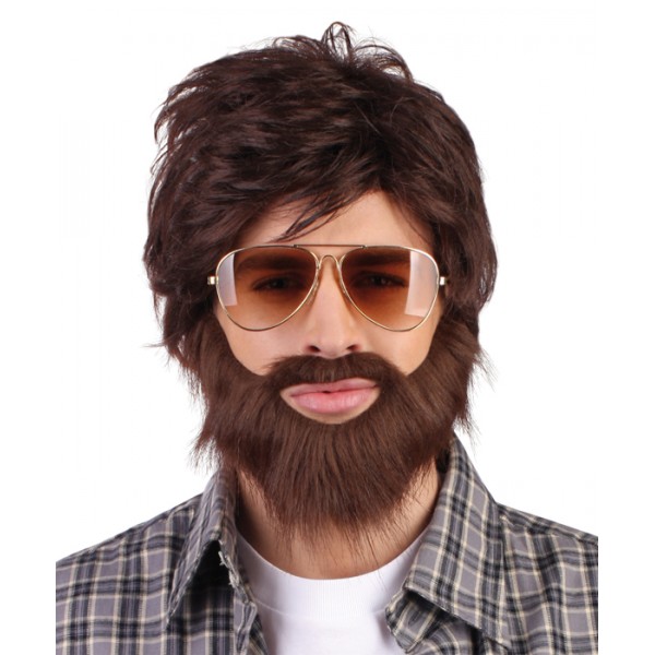 Perruque Et Barbe "Dude" - 86312