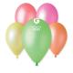 Miniature 50 Neon Balloons - 30 Cm Multicolored