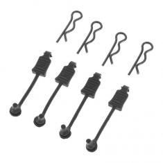 AR390178 - Retiens Clip Carrosserie 1/8 Scale Noir (4)