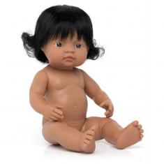 ML Muñeca : MUÑECA NIÑA LATINOAMERICANA de 38 cm