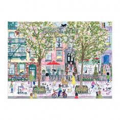 Puzzle 1000 pièces : Michael Storrings - Les chats dans la ville
