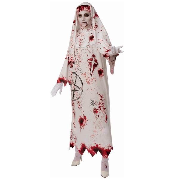 Luxury Bloodied Nun Costume - Adult - I-700875-Parent