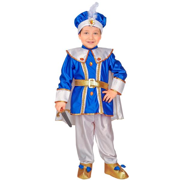 Royal Prince Costume - Blue - Child - 34769-Parent