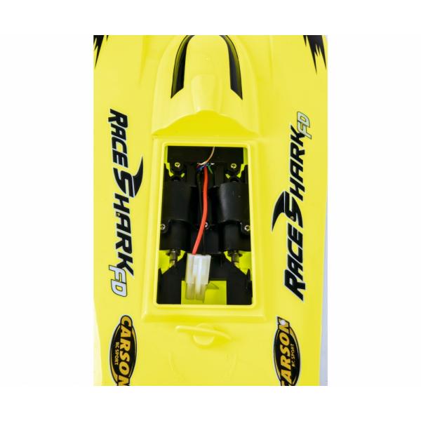 Bateau RC Carson Race Shark FD 2.4G 100% RTR Orange - 500108034