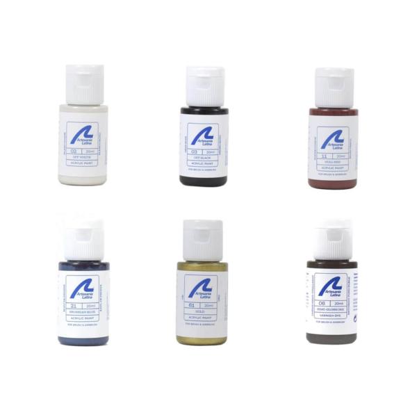 Set de 6 Peintures pour Maquette Bateau Belem - Artesania-277PACK2