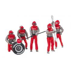 Set mécaniciens Carrera (rouge) Carrera 1/32