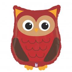 Ballon Aluminium 66 cm - Chouette des bois  