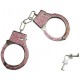 Miniature Menottes Strass Rose