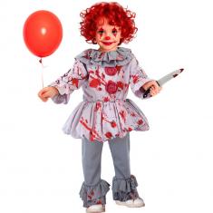 Déguisement Clown horreur vintage - Bébé