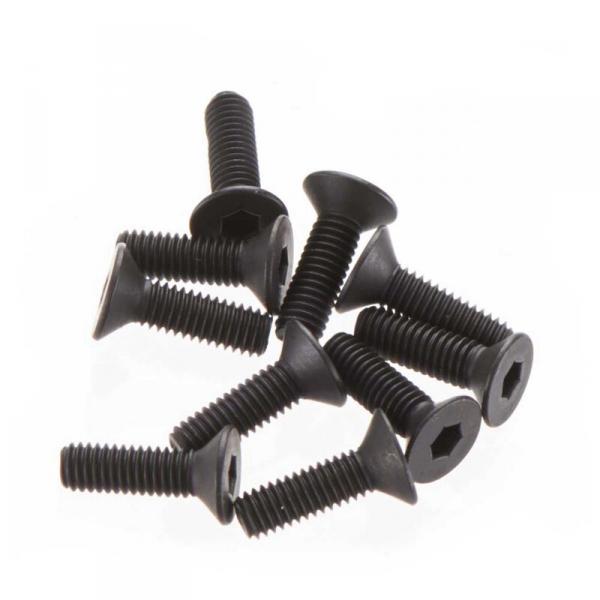 AX31185 M3x10mm Hex Socket Flat Head (10) - AX31185-AXIC1185