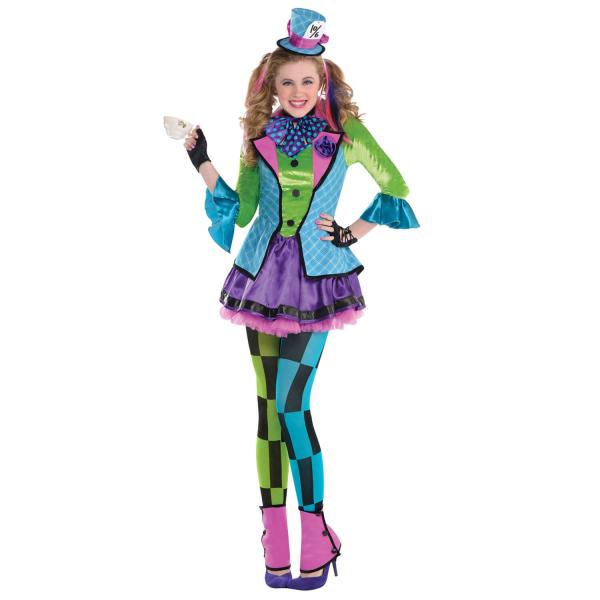 Sassy Mad Hatter Costume - Teen - Girl - 845583-Parent