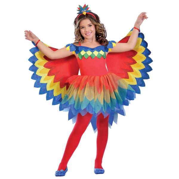 Colorful Fairy-Parrot Costume - girl - 9903519-Parent
