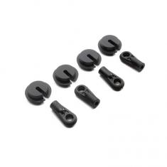 Axial - SCX6 - Shock End & Spring Cup (4)