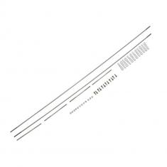 Set tige de poussée avec rotules : Super Timber 1,7 m