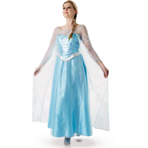 Déguisement Adulte Elsa Frozen™ Reine des Neiges Coffret - I-810243-parent