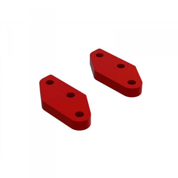 Aluminum Steering Plate A (Red) (2) - ARA340158