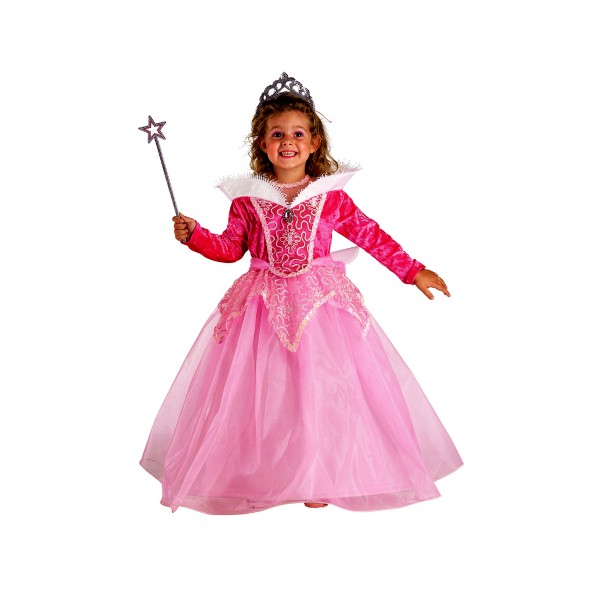 Costume De Jolie Princesse Rose - parent-11604