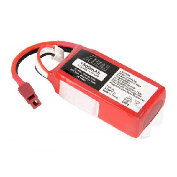 Batterie Lipo 1500mAh 3S 11.1V 20C LiPo Battery: Alara EP - AZSA1731