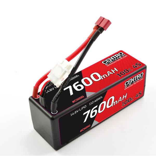 Centro 4S 7600Mah 14.8V 100C Hardcase Lipo Battery - C5050