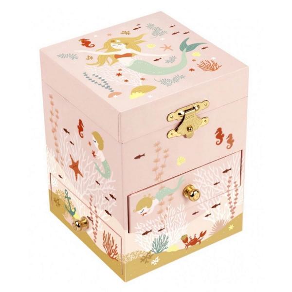 Caja Musical Sirena con 3 Cajones - Trousselier-S13042
