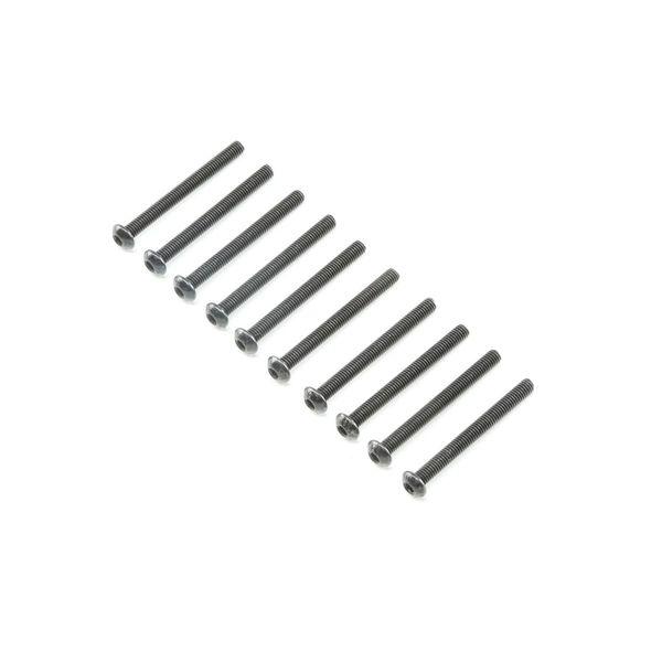 Button Head Screws M3x30mm (10) - LOS235025