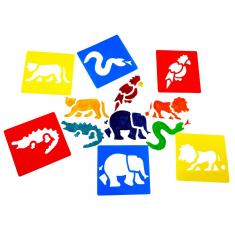 Stencil Washable Jungle