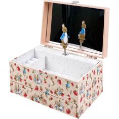 Peter Rabbit© Strawberry Musical Jewelry Box	