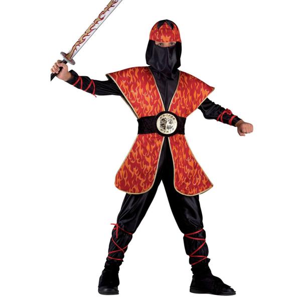 Déguisement Ninja Maître du feu - Garcon - 66208-Parent