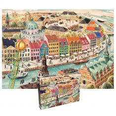 Puzzle 1000 piezas : CASA DE UN REY