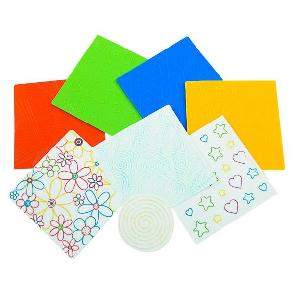Placas de patrón para frotar patrones - Eduplay-370096