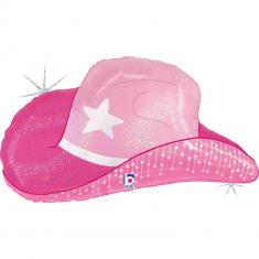 Globo - Sombrero de Vaquera Rosa