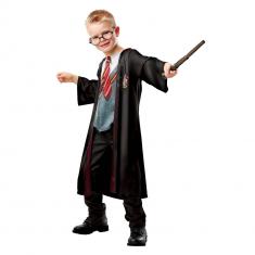 Disfraz de Harry Potter™ con varita y gafas - Niño