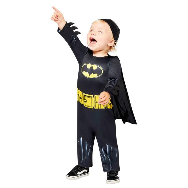 Batman™ Costume - Black - Baby - 9909319-Parent