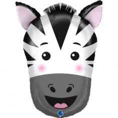 Ballon - Zebrakopf