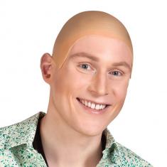 Latex Perücke Glatzkopf