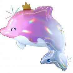 Ballon - Leuchtender Delfin